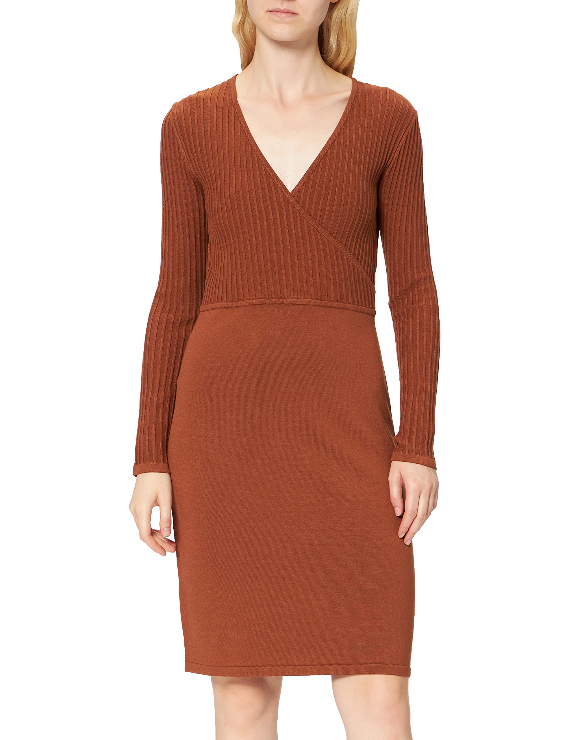 esprit-991eo1e320-damen-kleid-elegantes-freizeitkleid-mit-femininer-silhouette image 1