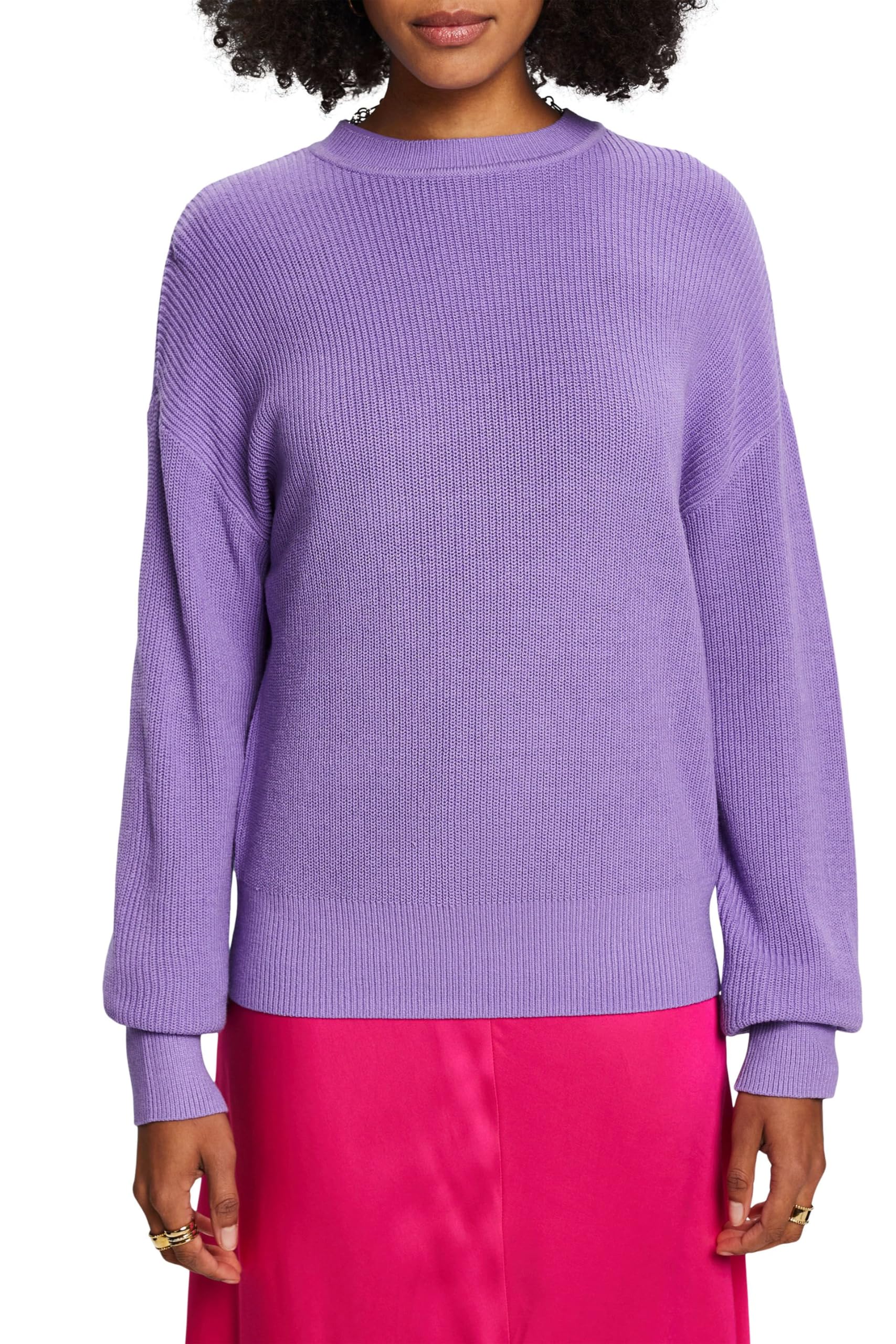 esprit-103ee1i343-damen-pullover-klassischer-strick-mit-regul-rer-rmell-nge image 7