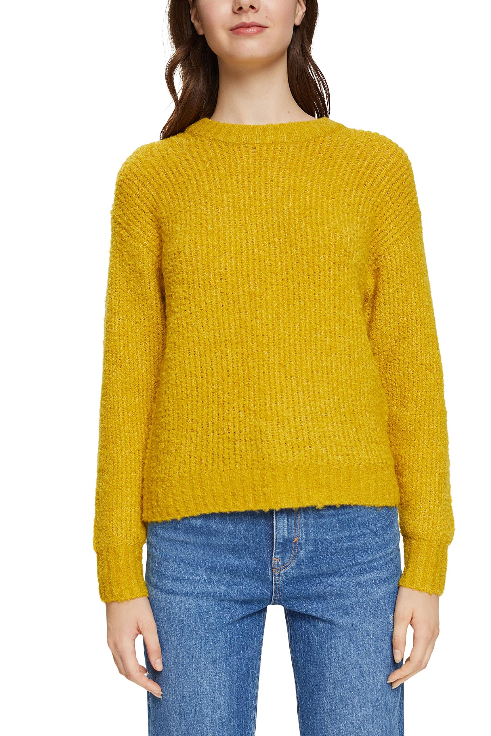 esprit-damen-092ee1i303-pullover-klassischer-damenstrickpullover-mit-bequemer-re image 7