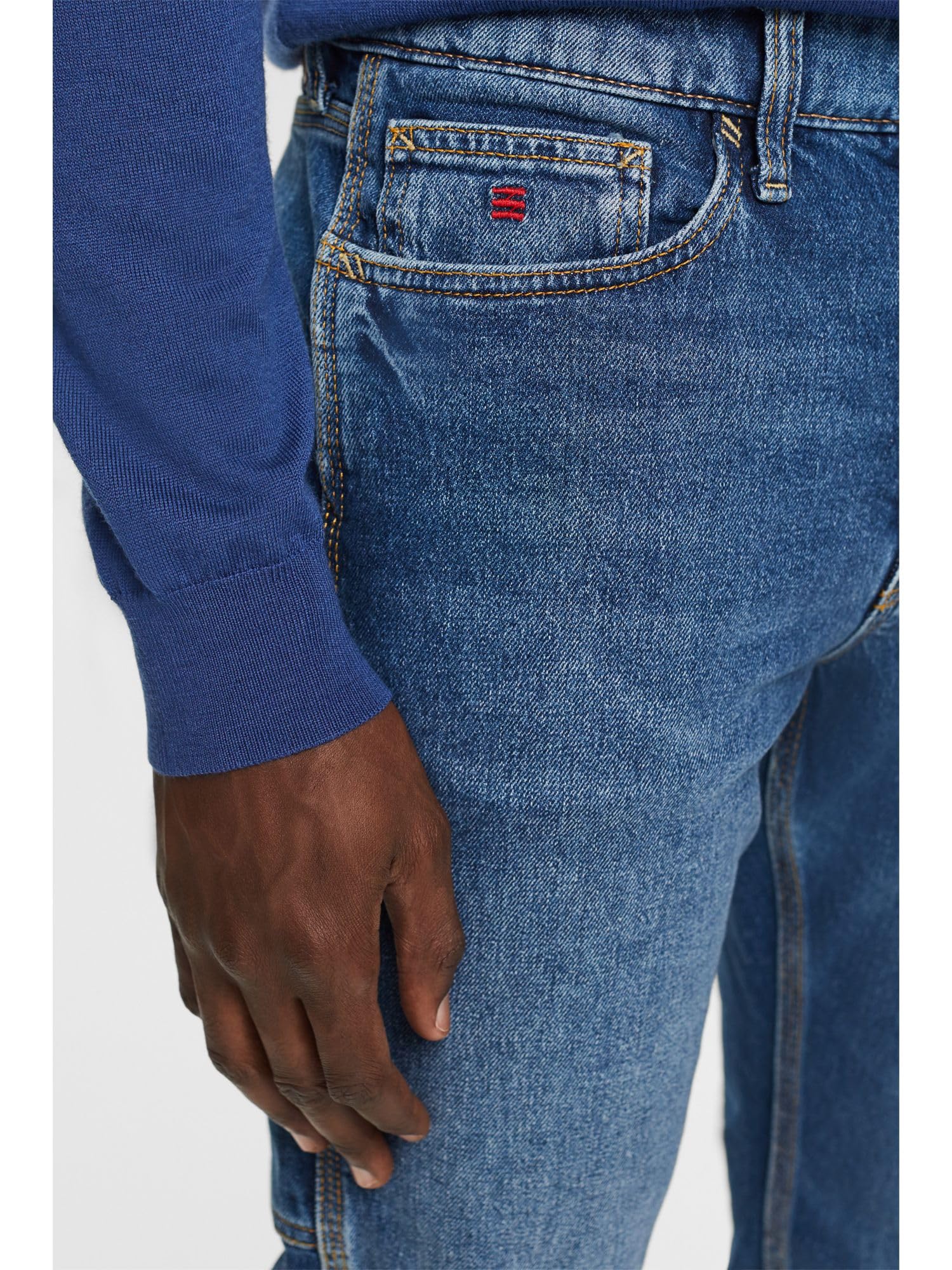 esprit-083ee2b302-damen-jeans-authentische-denim-hose-mit-kalifornisch-entspannt image 4