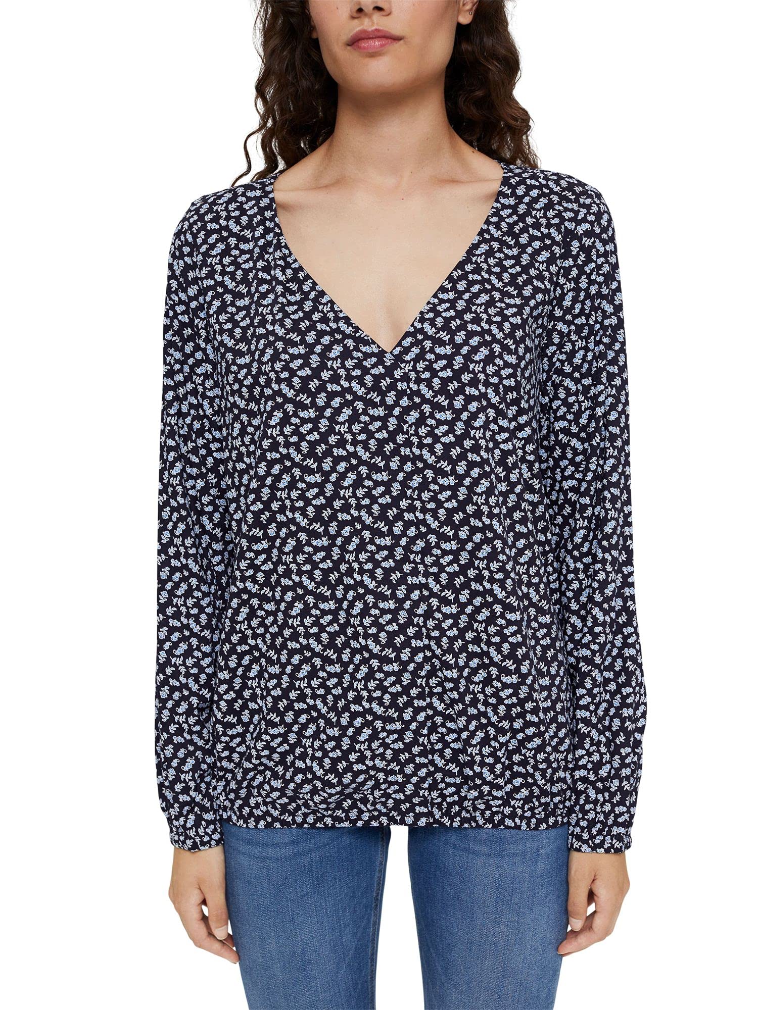 esprit-damen-bluse-elegante-bluse-aus-hochwertiger-qualit-t-im-kalifornischen-ca image 7