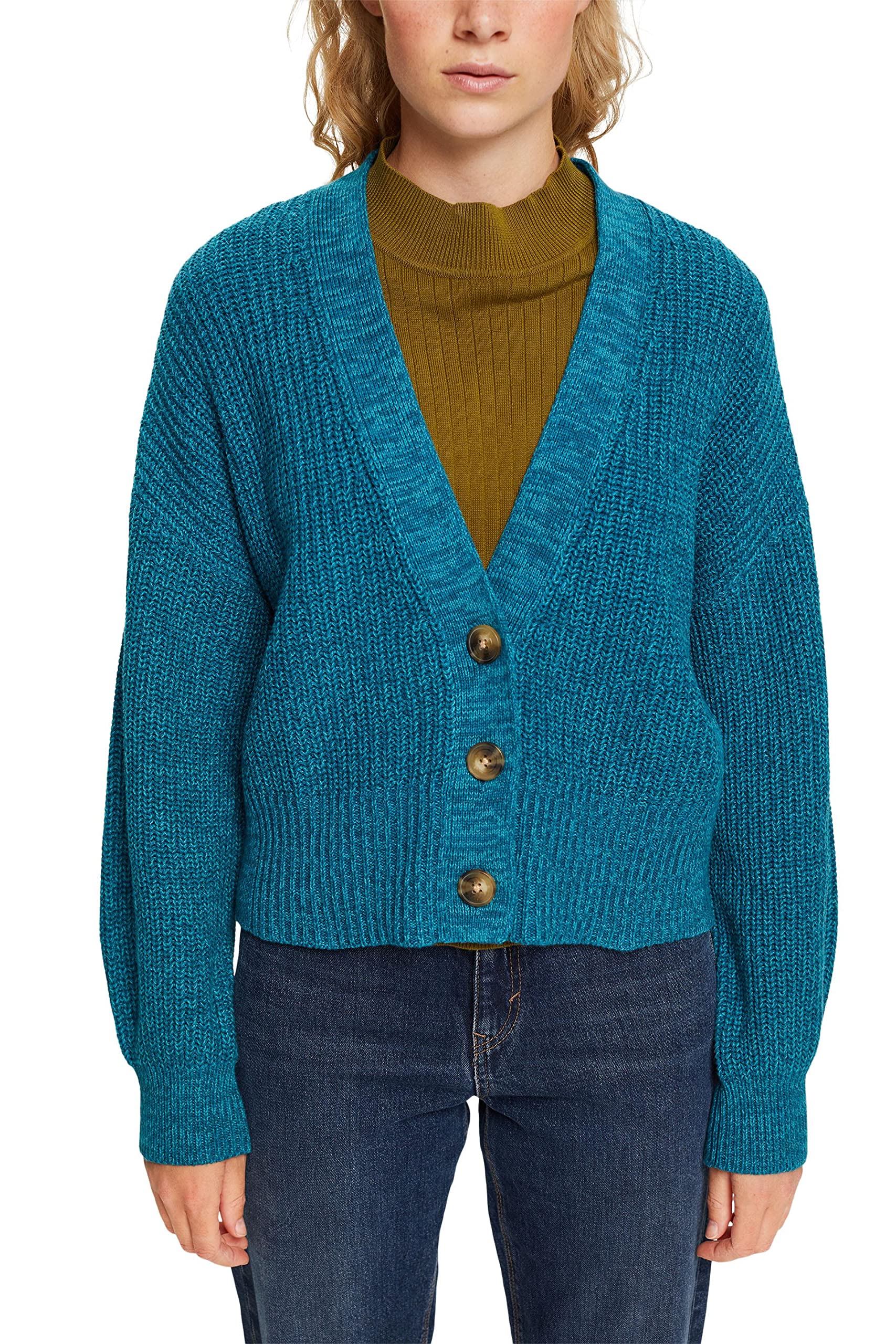 esprit-101ee1i335-damen-strickjacke-strickcardigan-zum-kombinieren image 6