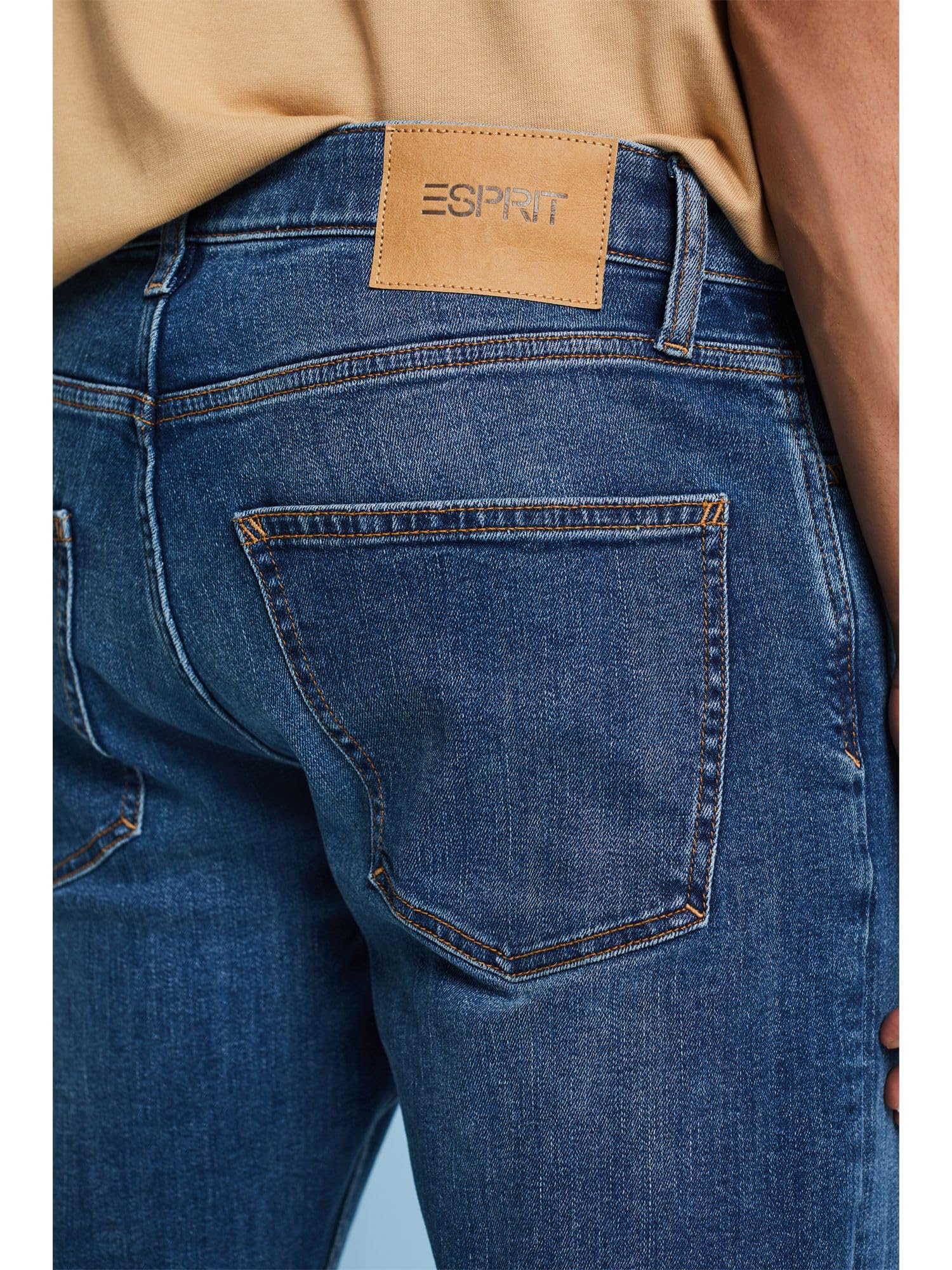 esprit-herren-basic-organic-cotton-jeans-aus-bio-baumwolle image 4